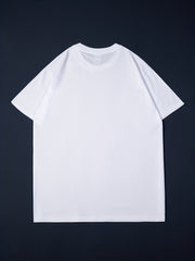 Illustration Pattern Print Men's Graphic Cotton Crew Neck Active T shirt