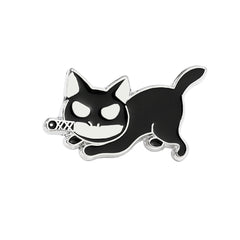 Cute Cat Enamel Kitten Brooch Pin