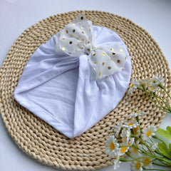 Soft Thin Baby Headband Bowtie Hat Newborns