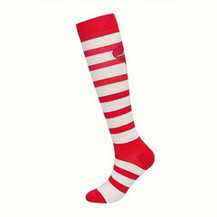 7 Pairs Men's Compression Sport Socks Nylon Blend