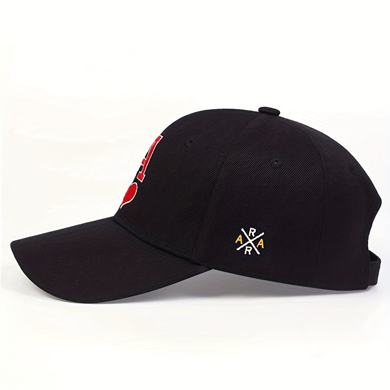 Spades K Embroidered Baseball Cap Solid Casual Unisex Dad Hat Lightweight
