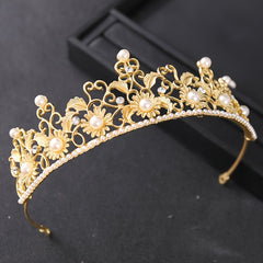 Rhinestone Princess Tiara Wedding Crown for Women
