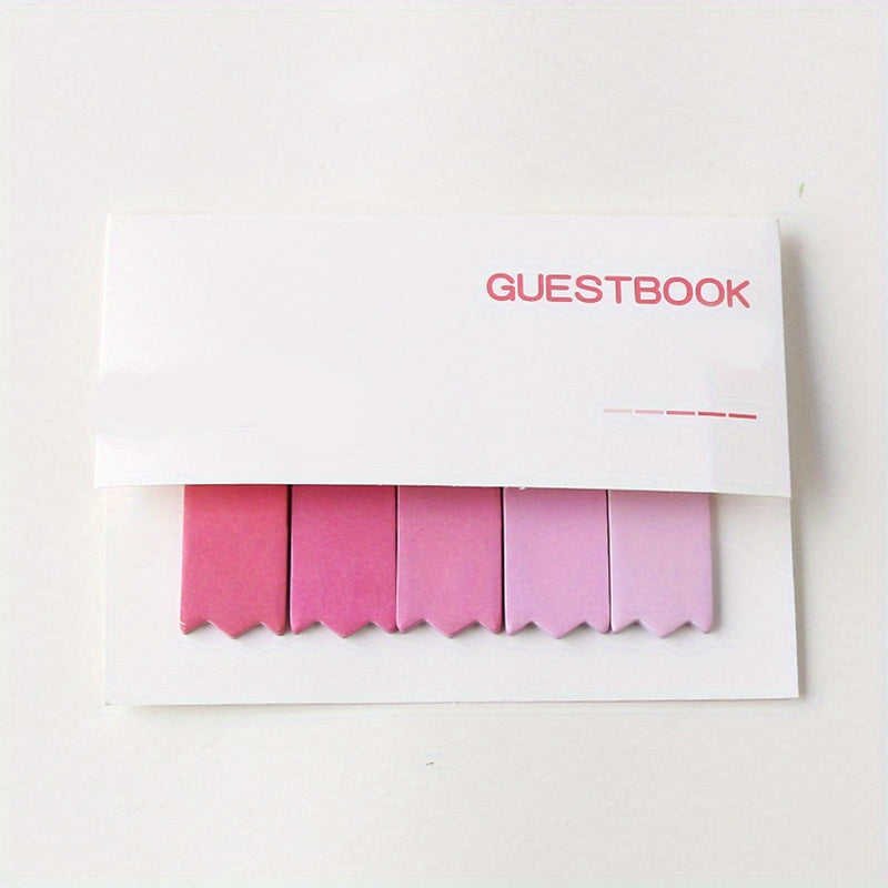 100sheets Gradient Message Sticky Note Notebook