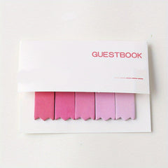 100sheets Gradient Message Sticky Note Notebook