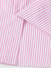 Boys Striped Short Sleeves Shirt Preppy Style for Summer Kids Clothes