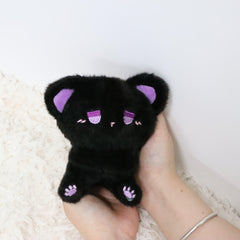 Plush Teddy Bear Plush Doll Expressive Kitten Soft Stuffed Animal