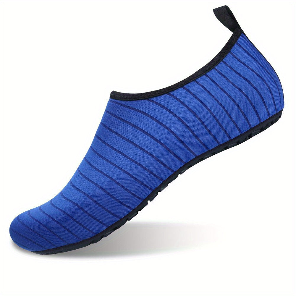 Men Women's Water Socks Slip-on Flat Shoes For Swimming Surfing Boating Fishing