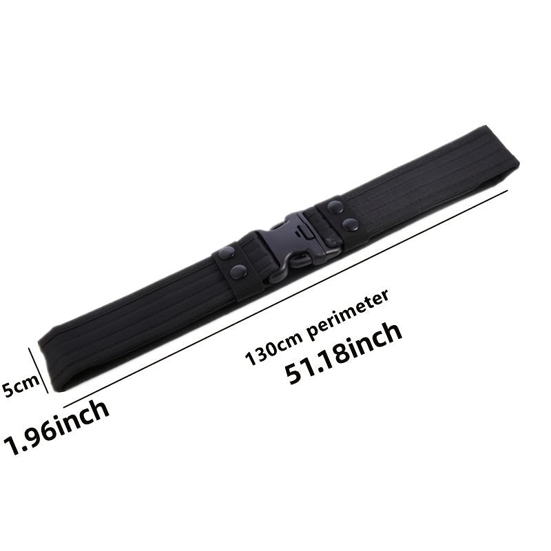 Quick Release Tactical Belt Men's Military Canvas Waistband
