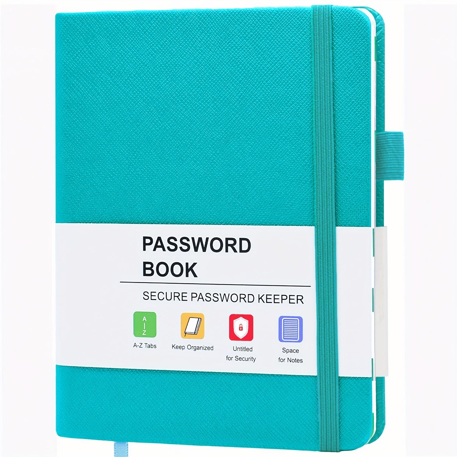 A6 Password Book Internet Address & Password Organizer