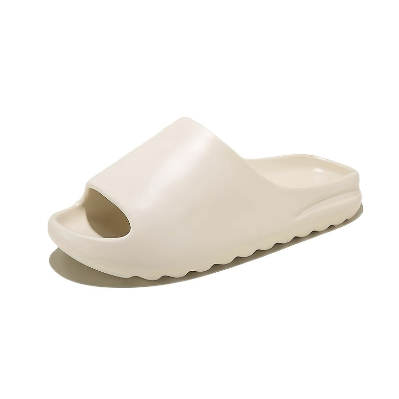 Men's Non Slip Platform Slides Comfortable Cloud Slides For Indoor Outdoor