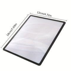 Card Reading PVC Magnifying Glass for Elderly