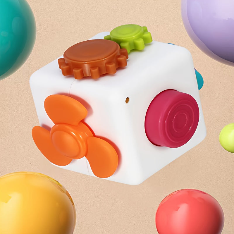 6 in 1 Sensory Activity Cube Educational Game Center for Kids
