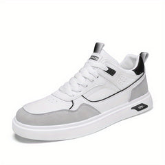 Men's Lace up Skate Shoes Good Grip Breathable Walking Shoes
