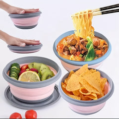 Foldable Silicone Collapsible Bowl for Camping BPA-Free
