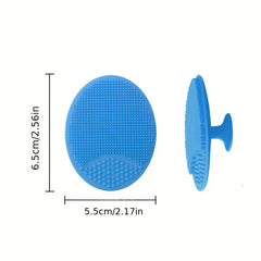 Soft Silicone Facial Cleansing Brush Pad Exfoliator Scrub