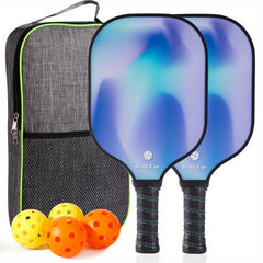 SHOLLAR 1pc Professional Fiberglass Pickleball Set with Racket