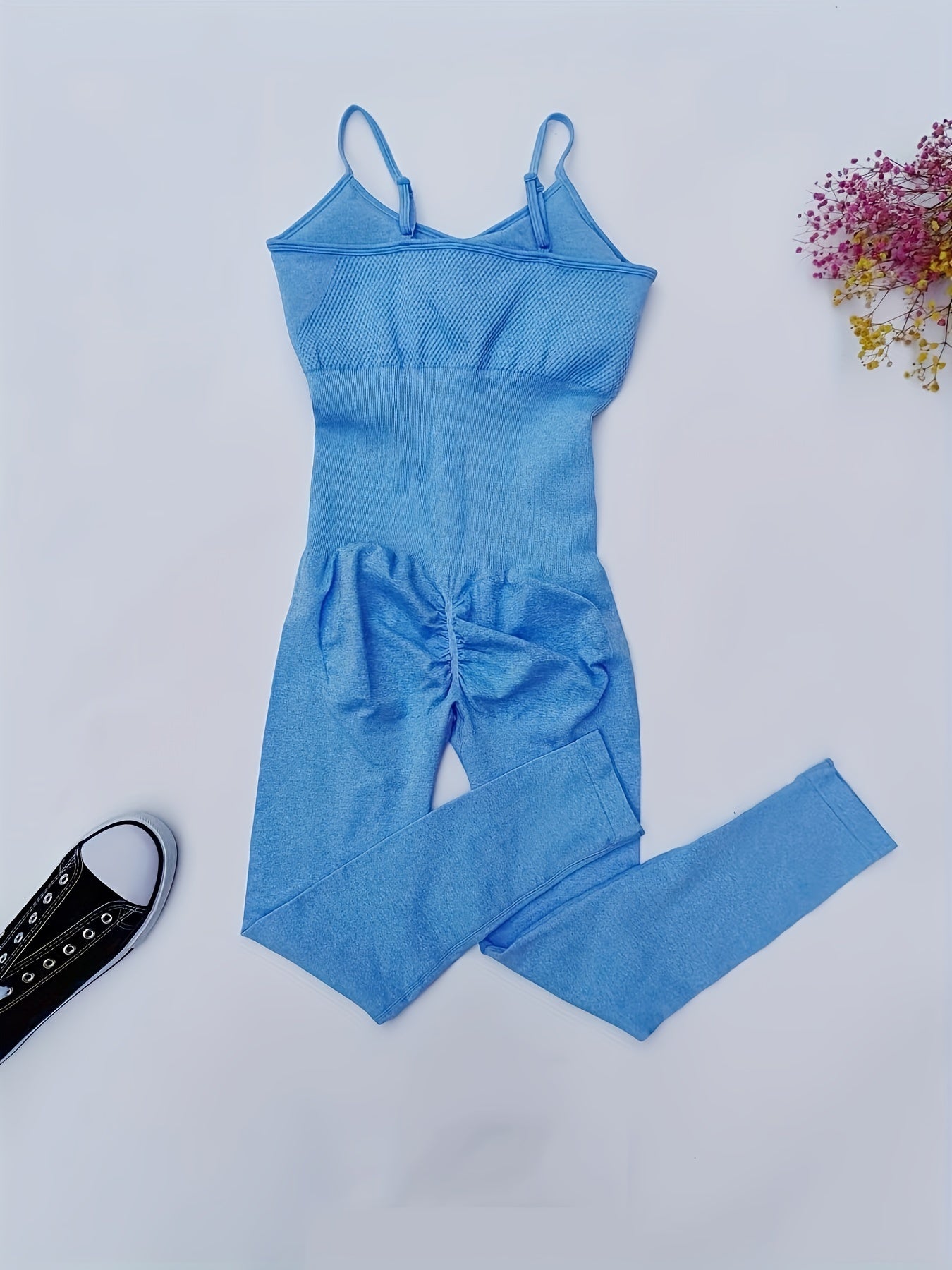 Seamless Stretch Sportswear Fitness Jumpsuit Yoga Wear Jumpsuit