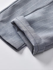 Stripped Pants With Suspenders for Kids