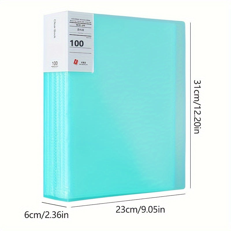 10pcs File Manager Document Organizer Exam Paper Storage Folder