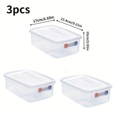 Refrigerator Crispers Lunch Box Portable Snack Storage Box