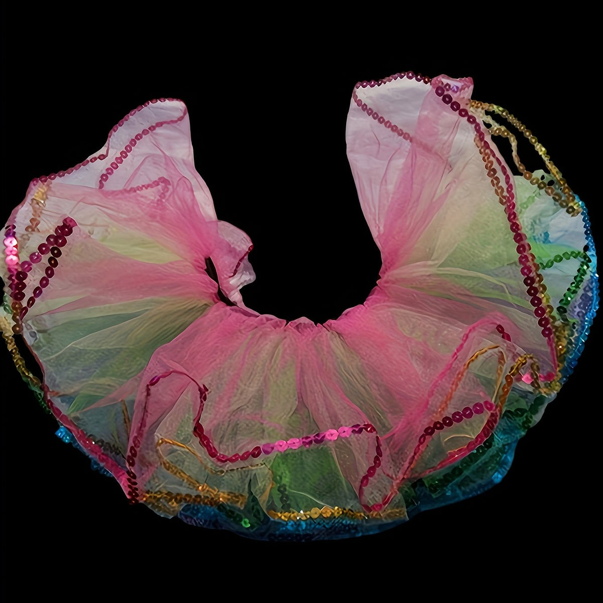 Girls Fluffy Colorful Ballet Dance Tutu Skirt Party Christmas