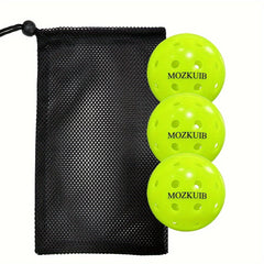 High Bounce Pickleball Set Of 3 USAPA Approved 40 Hole Balls