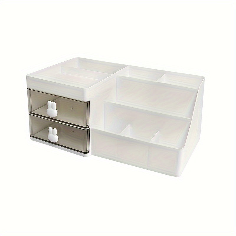 Large Capacity Desktop Cosmetic Storage Box Bedroom Dresser Storage Organizer