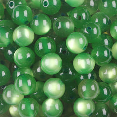 Resin Cat Eye Beads 100pcs Pack