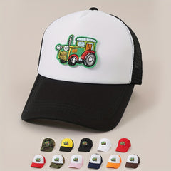 Mesh Breathable Peaked Cap Spring Summer Hip Hop Hat Youth Sun Protection