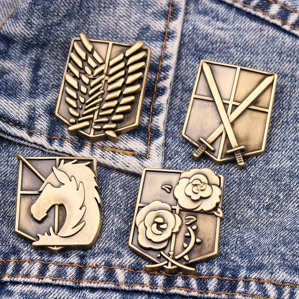 1pc Anime Brooch Clothing Backpack Accessories Gift