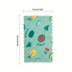 10pcs Kitchen Rags Reusable Sponge Cloth Absorbent Coral Wool Cleaning Cloth