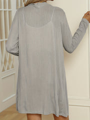  Casual Cardigan Women's Plus Solid Button Up Long Sleeve Long Cardigan