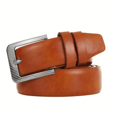Men's PU Leather Edged Belt