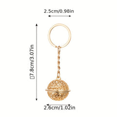 Vintage Bell Pendant Keychain Chinese Style Jewelry