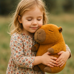 Soft Capybara Plush Stuffed Puppet for Kids Party Gift