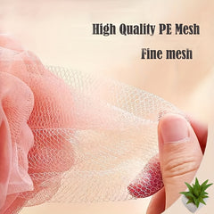 4pcs Exfoliating Bath Ball and Loofah Sponge Set for Adults