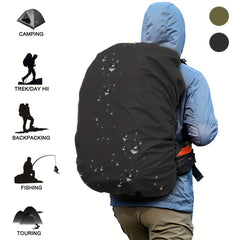 Backpack Rain Cover Waterproof Protector Double Layer Storage Pouch