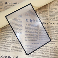 3X Ultra Thin Card Reading PVC Magnifying Glass