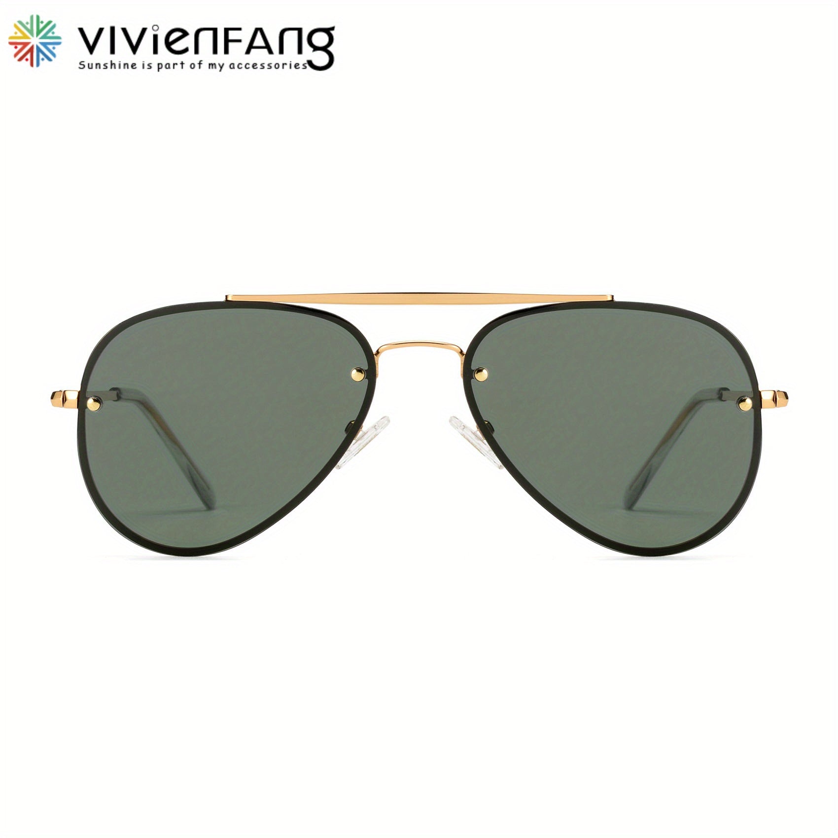 Men's Polarized Aviator Sunglasses UV400 Eye Protection with Glasses Bag