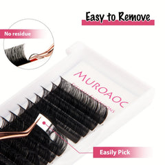 Soft Mink C Curling Lashes 8 15 20 Mm Cluster Lashes Extension
