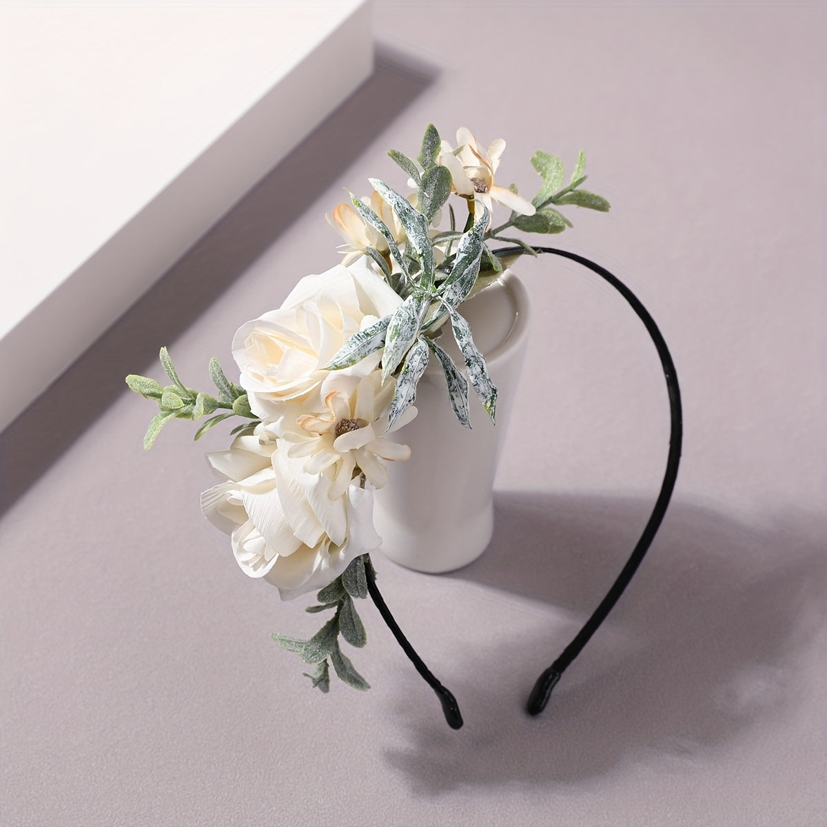 Rose Flower Headband Daily Hair Band Hair Accessories