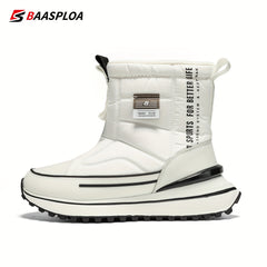 Women's Non slip Chunky Snow Boots High Top Hiking Boots