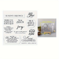 Christmas Stamps & Dies Set for Card Making