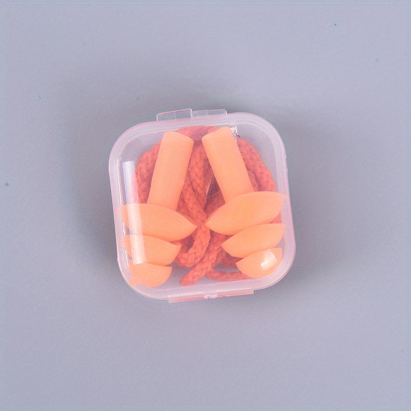 Waterproof Silicone Ear Plugs for Swimming & Sleeping