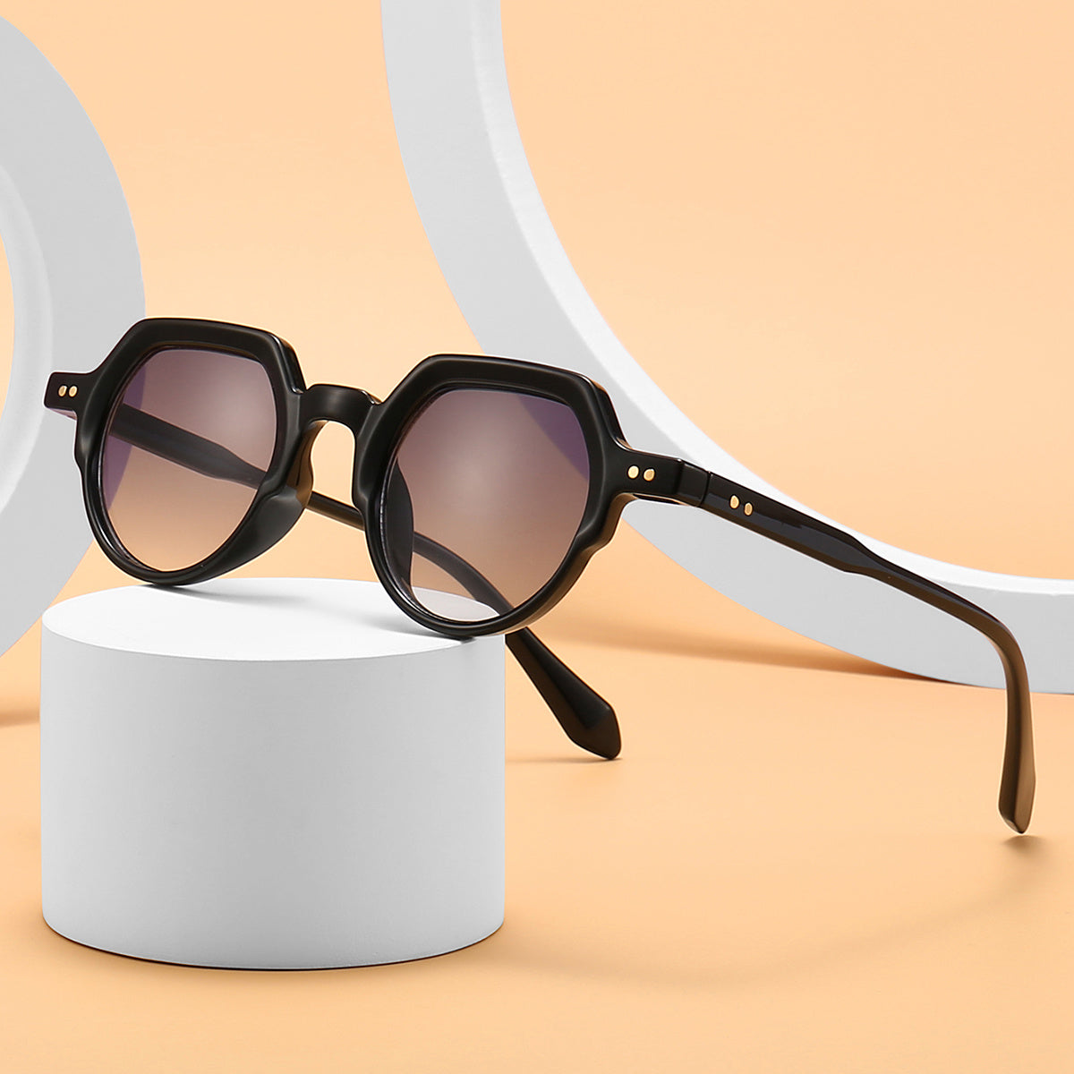 Vintage Small Frame Sun Glasses
