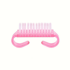 50 Pcs Handle Grip Nail Brush Fingernail Scrub Cleaning Brush