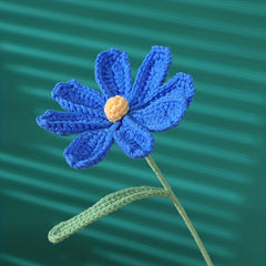 1pc Wool Crochet Flowers Handicrafts for Home Decor