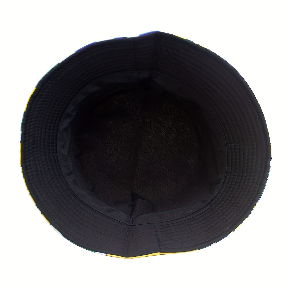 Fruit Pattern Print Bucket Hat Men's Summer Outdoor Sun Hat