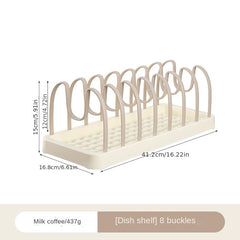 Kitchen Dish Bowl Rack Multifunctional Pot Lid Organizer