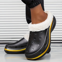 Women's Warm Hole Shoes Comfortable Thickened Casual Outdoor Shoes
